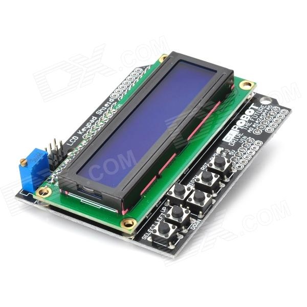 Teclado LCD Shield Arduino Duemilanove y LCD 1602